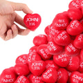 Zubebe Christian Heart Stress Balls Bulk (60 PCS)