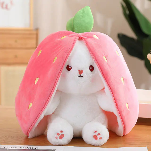 Cute Bunny zip-up plushie